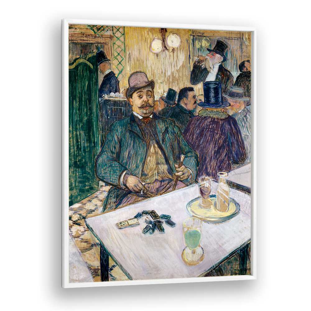 MONSIEUR BOILEAU AT THE CAFÉ (1893) , VINTAGE PAINTINGS