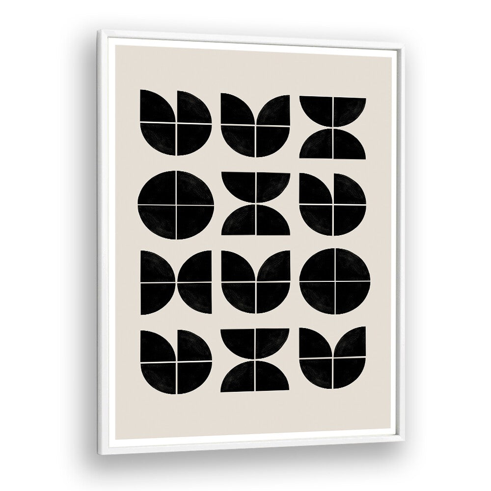 BLACK GEOMETRIC PATTERNS II BY THE MIUUS STUDIO , ABSTRACT PAINTINGS, ABSTRACT ART PRINTS