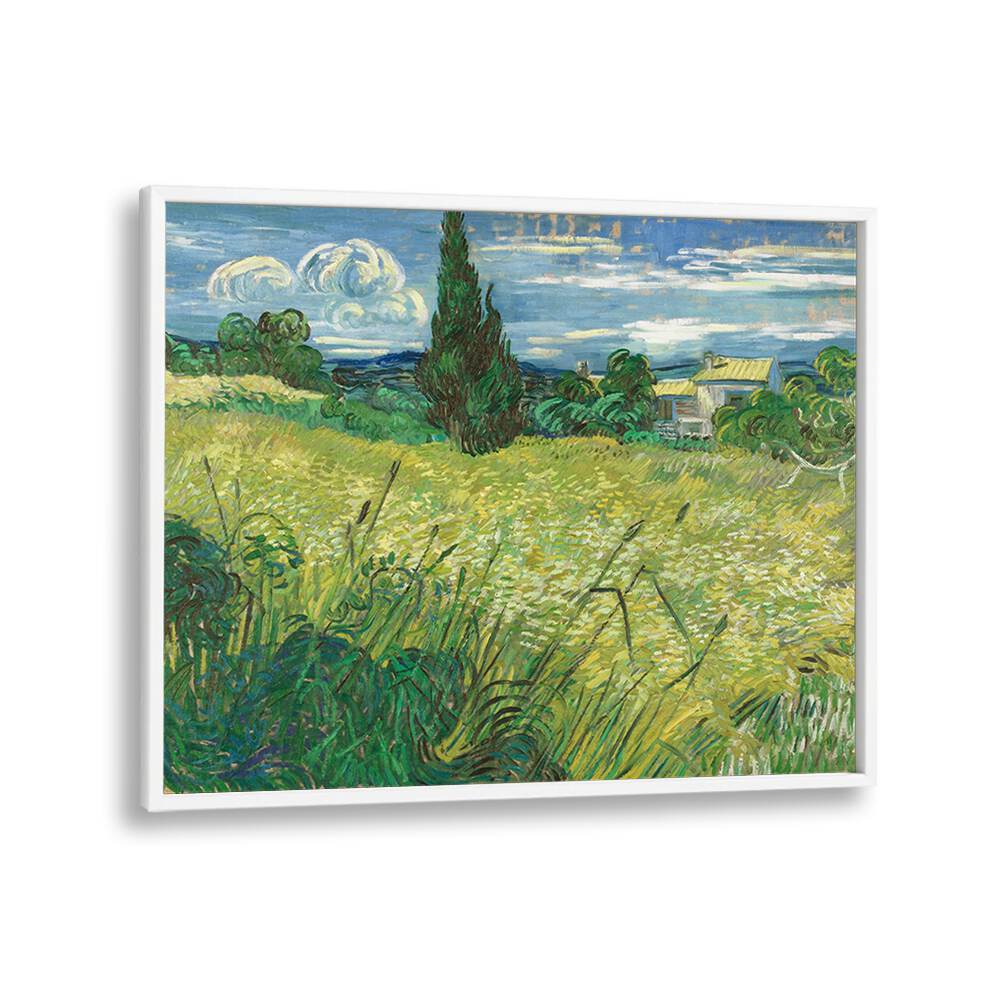 VINCENT VAN GOGH - GREEN FIELD,  VINTAGE PAINTINGS