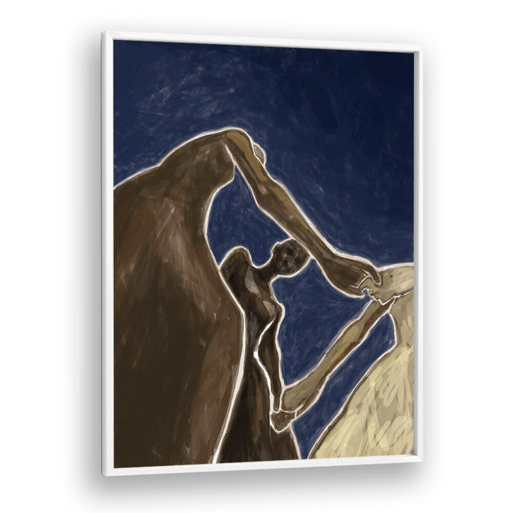 WITH EMBRANCE , PORTRAITS & FIGURATIVE ILLUSTRATIONS