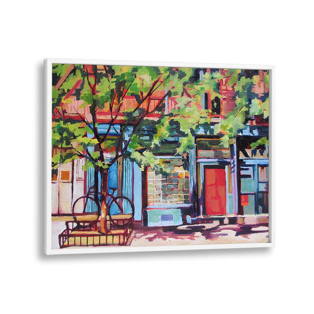 WEST VILLAGE , LANDSCAPE PAINTINGS