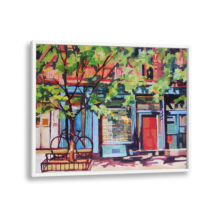 WEST VILLAGE , LANDSCAPE PAINTINGS