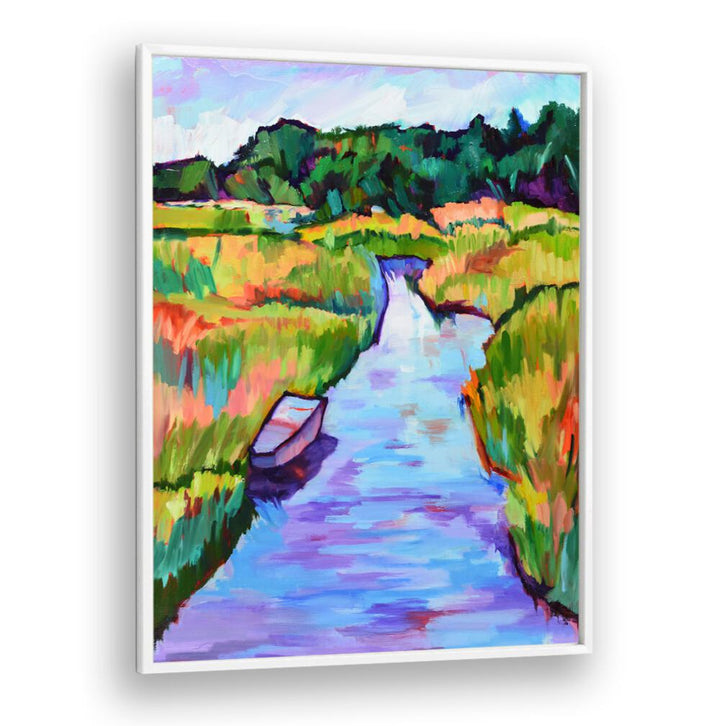 RIPPLING WATER , LANDSCAPE PAINTINGS