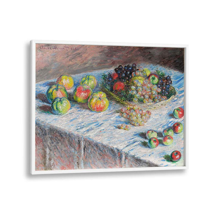 APPLES AND GRAPES (1880) , VINTAGE PAINTINGS