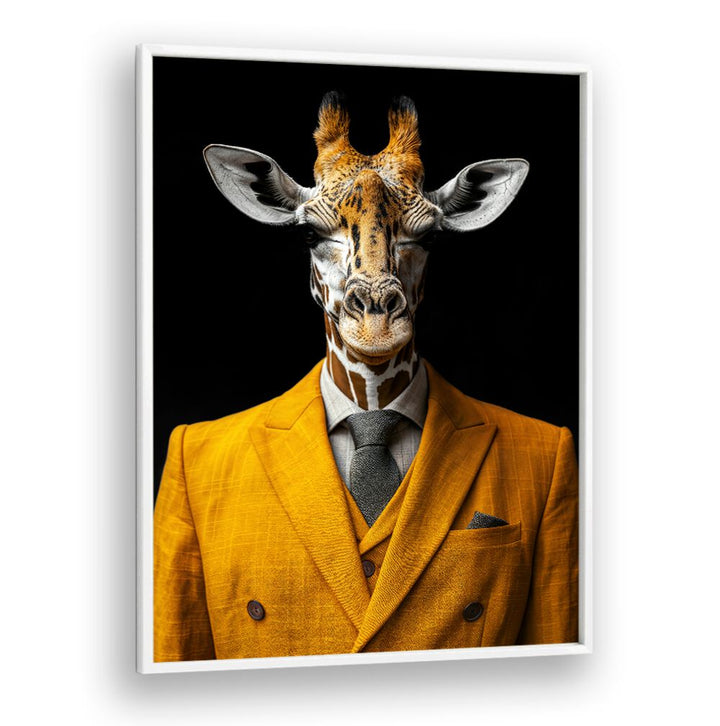 WILD SUITS - GIRAFFE . ANIMAL PAINTINGS