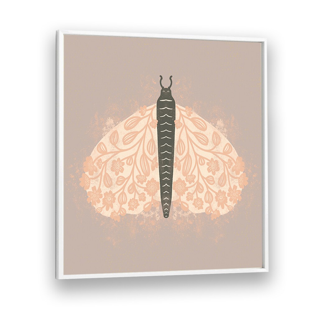 DECORATIVE MOTH ART , KIDS ROOM PAINTINGS