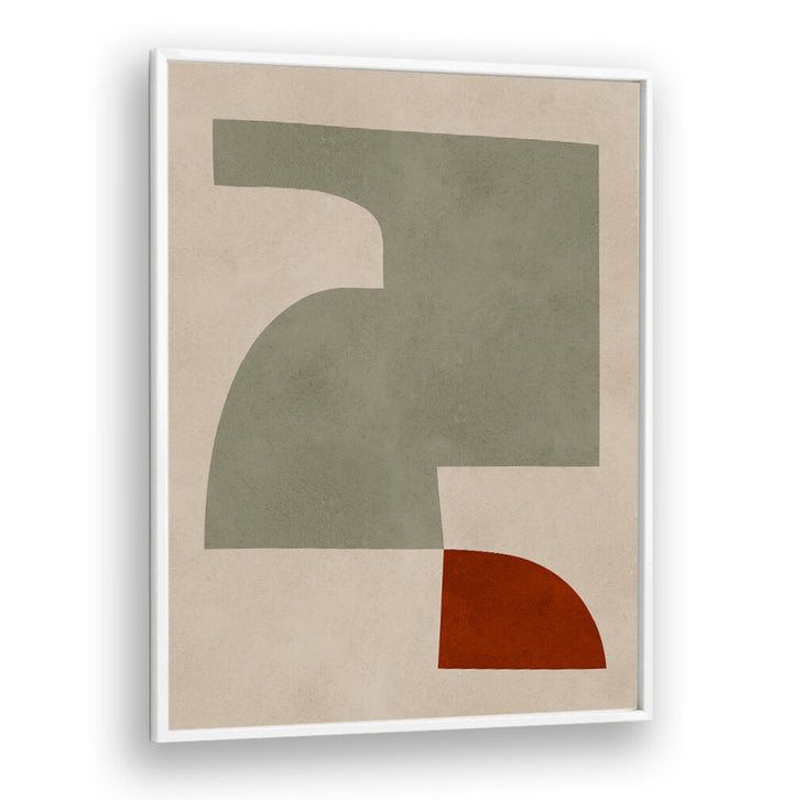 Stylish EXPRESSIVE FORMS III, GEOMETRIC ART PRINTS featuring abstract shapes in muted colors for artistic inspiration.