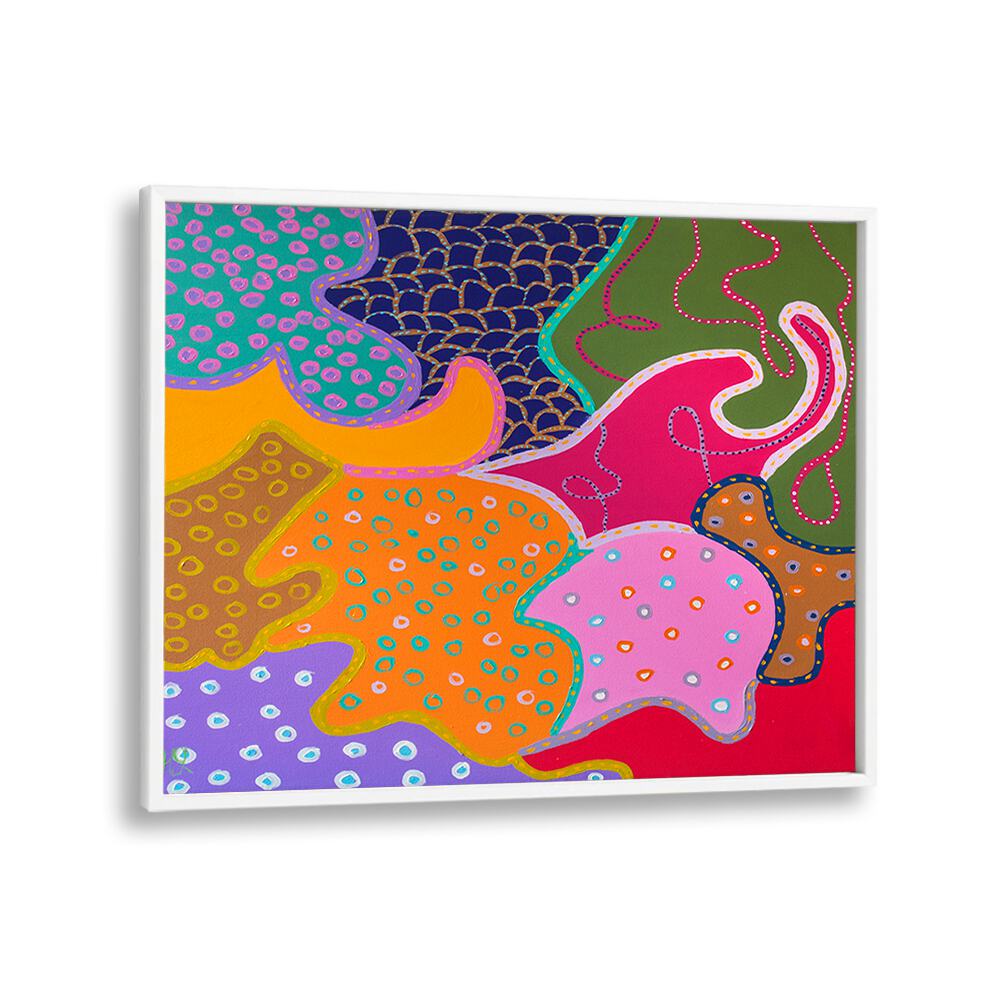 MISS CHEERFUL II , PATTERN ART PRINTS