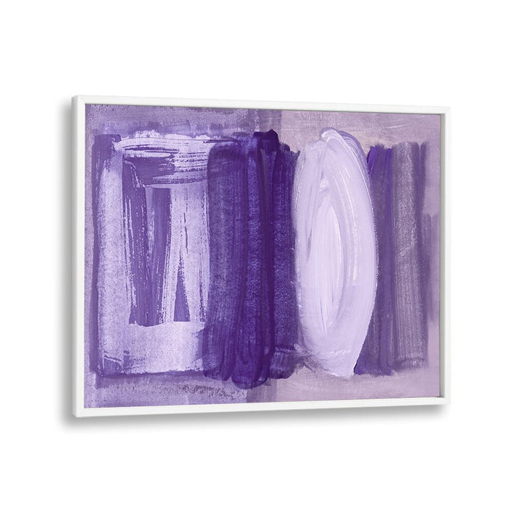 Transform your space with BRUSHSTROKES SOFT PURPLE, ABSTRACT PAINTINGS, showcasing calming hues in elegant design.