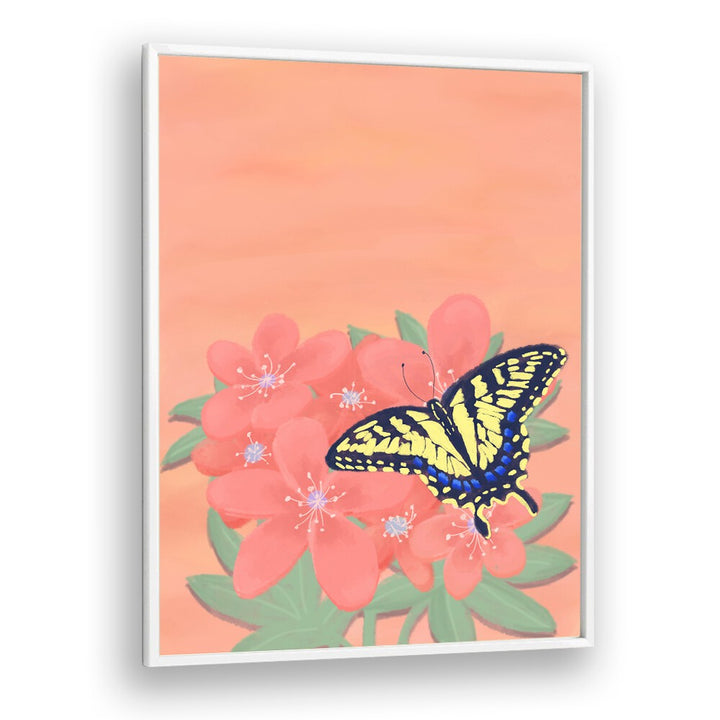 TIGER SWALOWTAIL BUTTERFLY, ANIMAL PAINTINGS