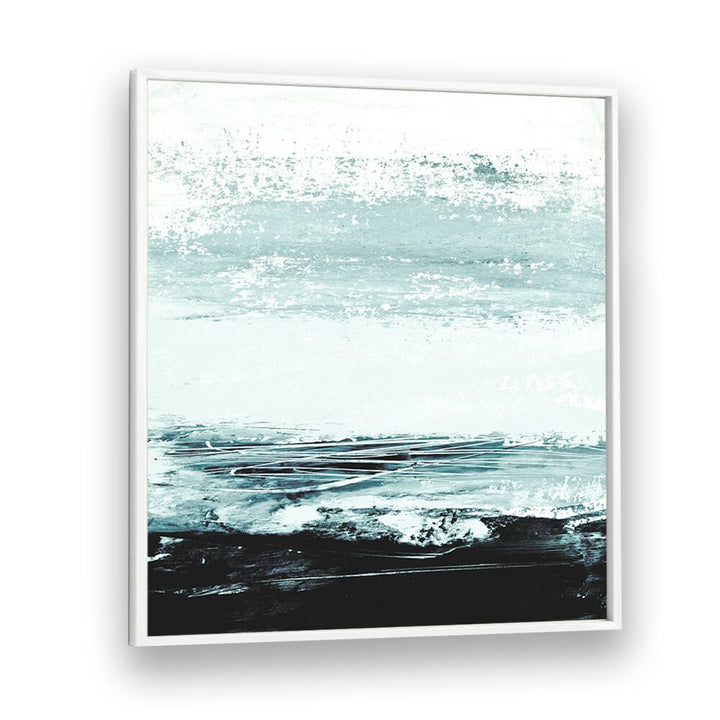 Tranquil Minimal Seascape, an exquisite abstract painting, perfect for enhancing your space with elegance and simplicity.