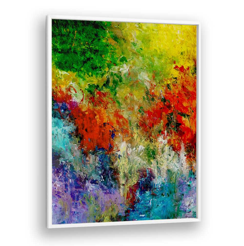 Vibrant ABSTRACTION DESIGN XII, ABSTRACT PAINTINGS adds modern elegance and color to any space, enhancing your decor.