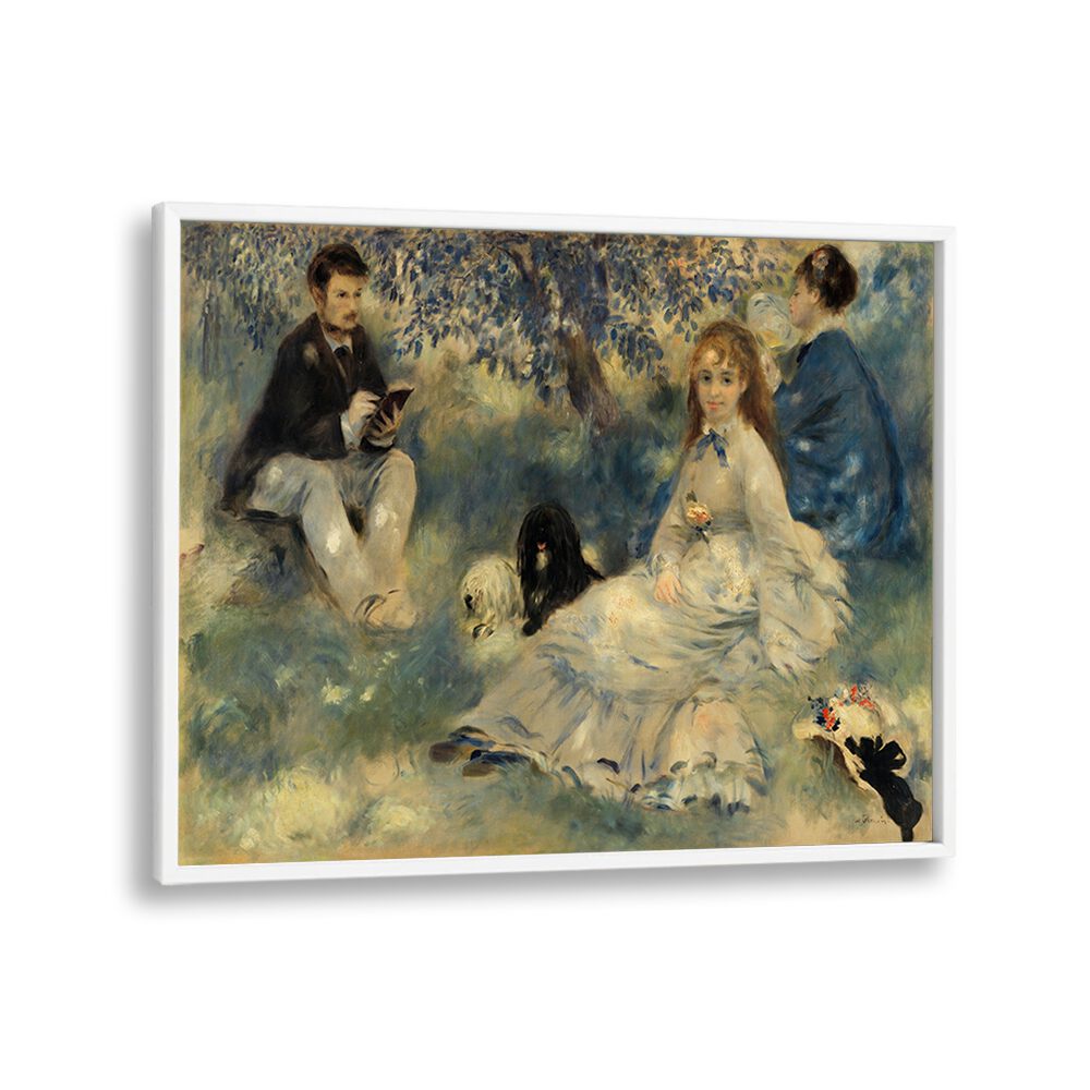 HENRIOT FAMILY : LA FAMILLE HENRIOT (1875) , VINTAGE PAINTINGS