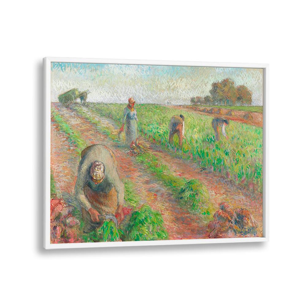 THE BEET HARVEST (1881)  , VINTAGE PAINTINGS