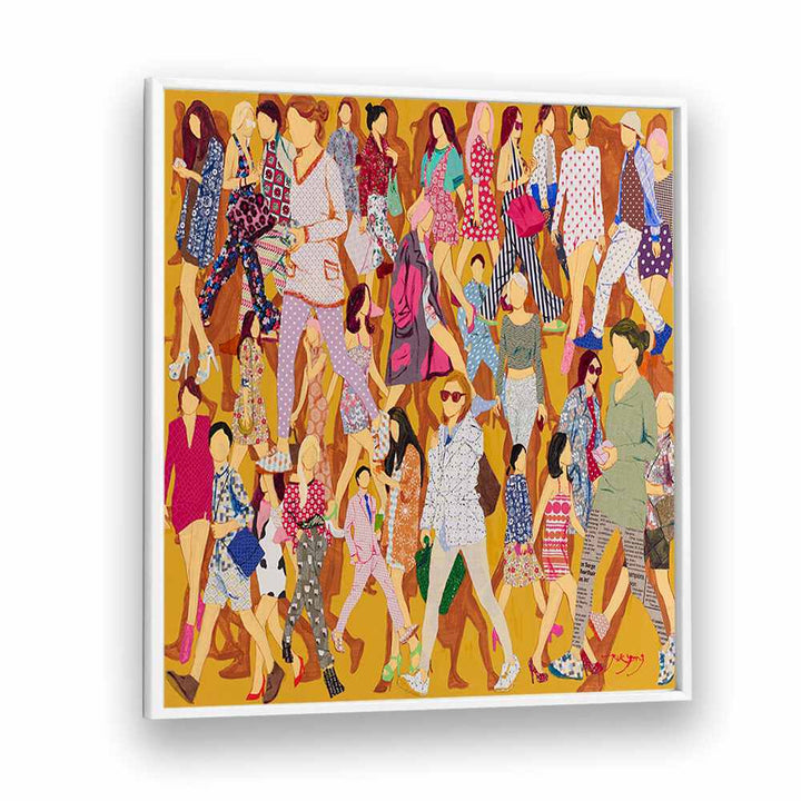 Vibrant CITIZEN, FASHION POSTERS showcasing stylish figures in colorful outfits, perfect for any chic decor.