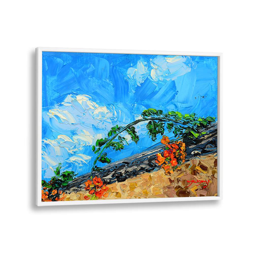 Vibrant JACARANDA CANVAS, FLORAL FLOWER PAINTINGS showcasing bold colors and dynamic floral designs for art lovers.