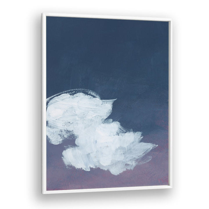 MYSTIC INDIGO CLOUDS V , ABSTRACT ART , ABSTRACT PAINTINGS