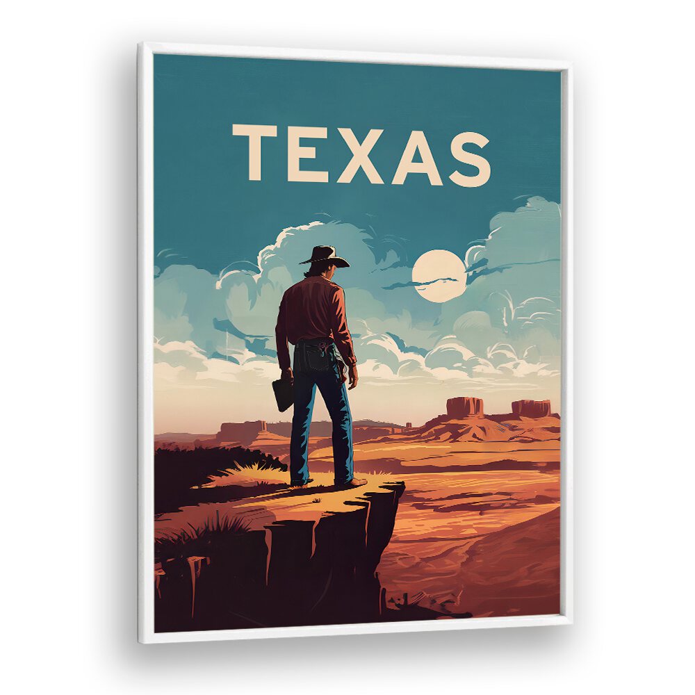 TEXAS BY ANDREAS MAGNUSSON, TRAVEL POSTERS