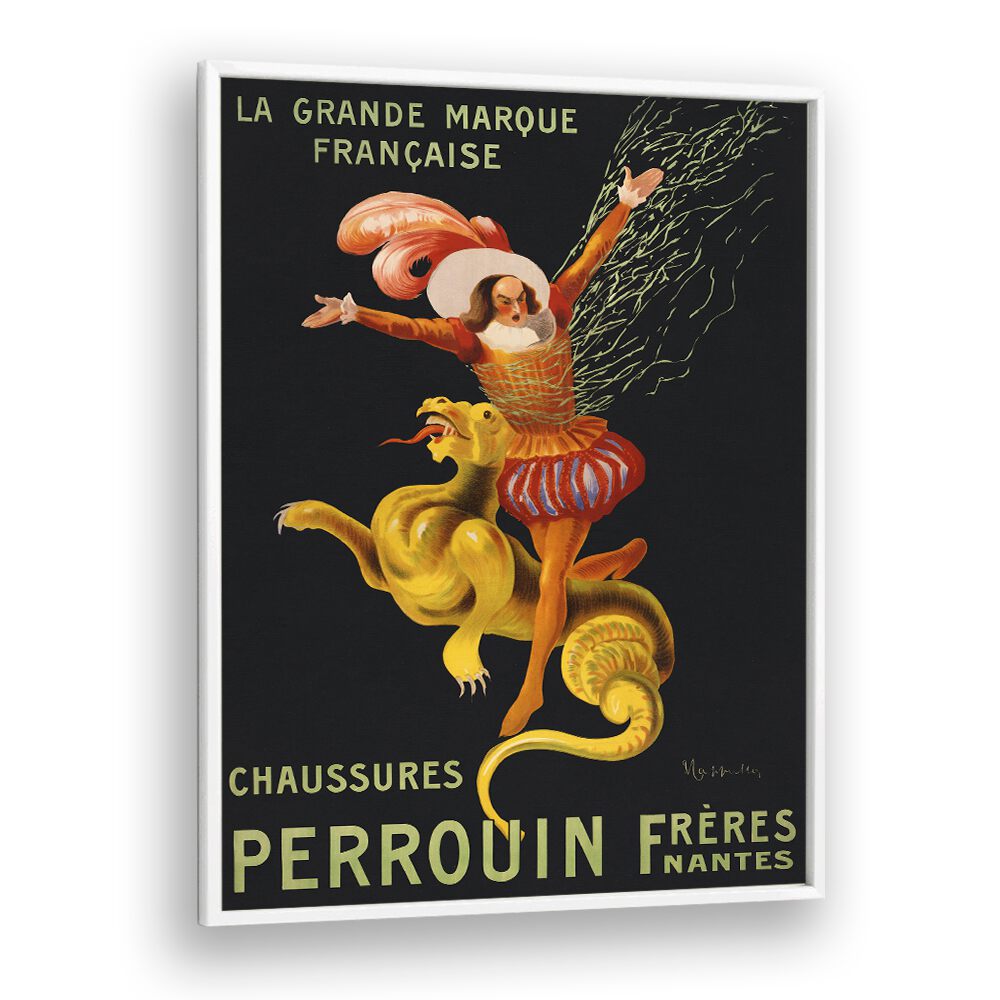 CHAUSSURES PERROUIN FRÈRES, NANTES LA GRANDE MARQUE FRANÇAISE (1909)  , VINTAGE PAINTINGS