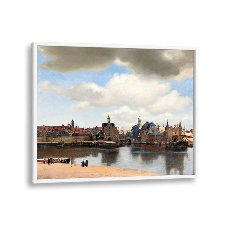 VIEW OF DELFT (CA. 1660–1661)  BY JOHANNES VERMEER, VINTAGE PAINTINGS