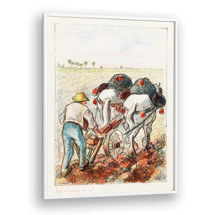 THE PLOW (1901)  , VINTAGE PAINTINGS