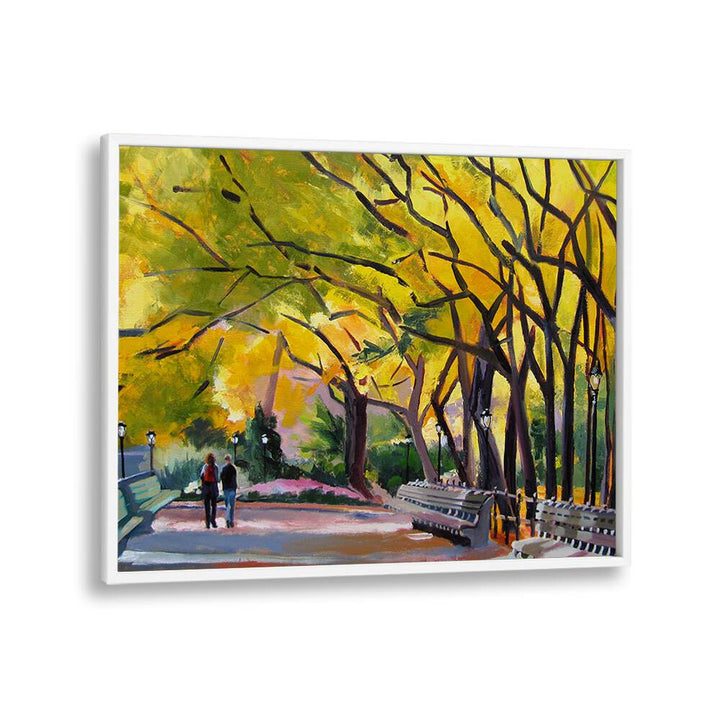 CENTRAL PARK AUTUMN , LANDSCAPE PAINTINGS