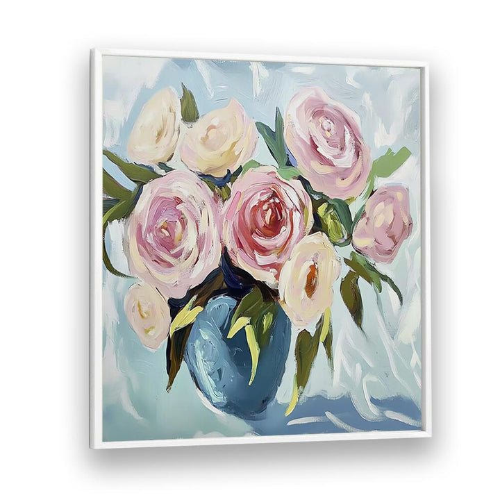 Elegant FLOWER POT showcasing vibrant roses, perfect for enhancing any indoor or outdoor decor. Ideal for gardening enthusiasts.