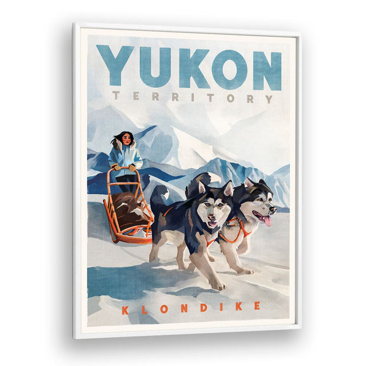 YUKON POSTER BY THE WHISKEY GINGER , TRAVEL POSTERS