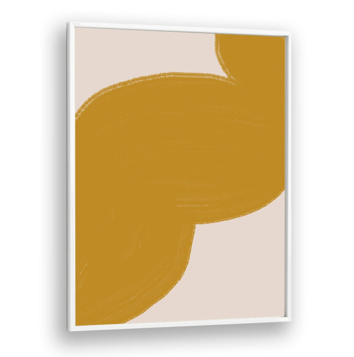 MUSTARD SHAPE ORGANIC , ABSTRACT PAINTINGS