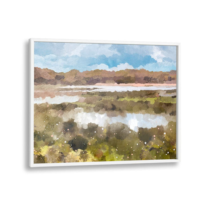 Captivating view of nature in THE LOOKOUT, LANDSCAPE PAINTINGS, perfect for enhancing any living space.