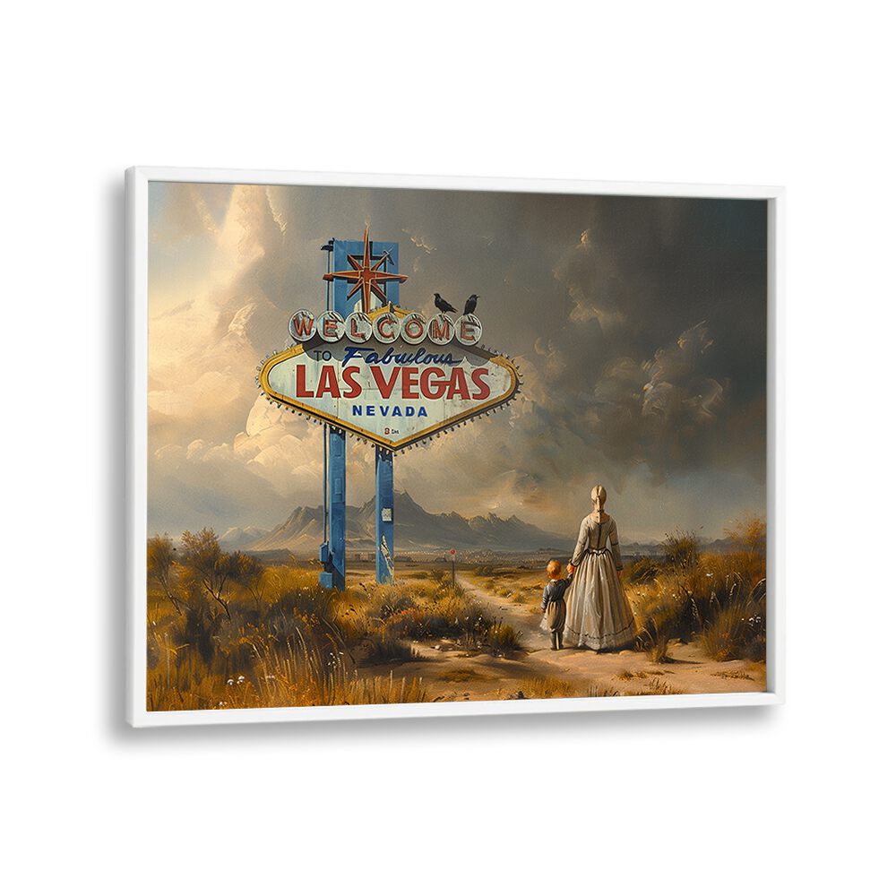 LOST IN VEGAS BY DIKHOTOMY , ALTERED ART PRINTS