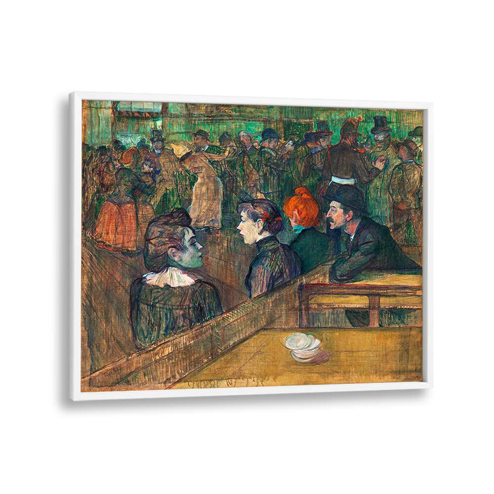 MOULIN DE LA GALETTE (1889)  , VINTAGE PAINTINGS