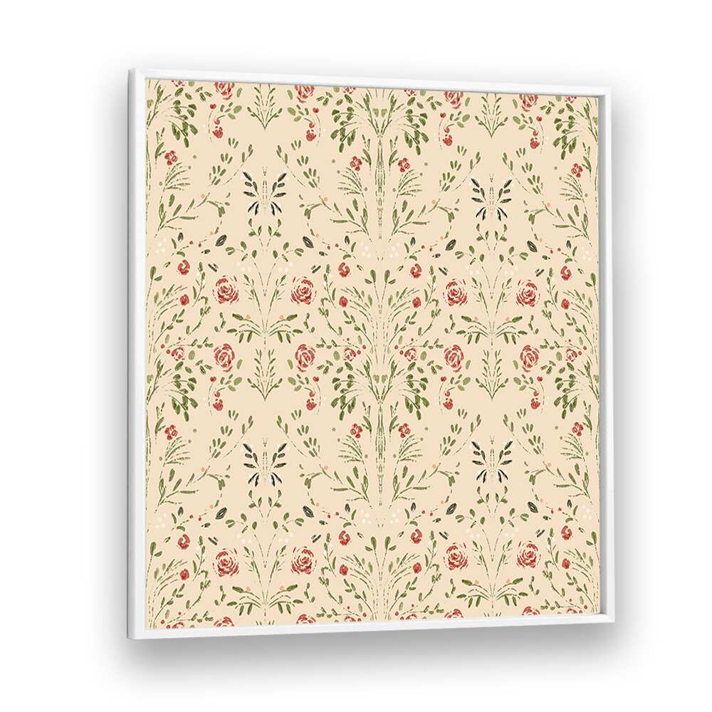 Beautiful APTITUDE II, FLORAL FLOWER PAINTINGS featuring intricate floral patterns, perfect for enhancing any space.