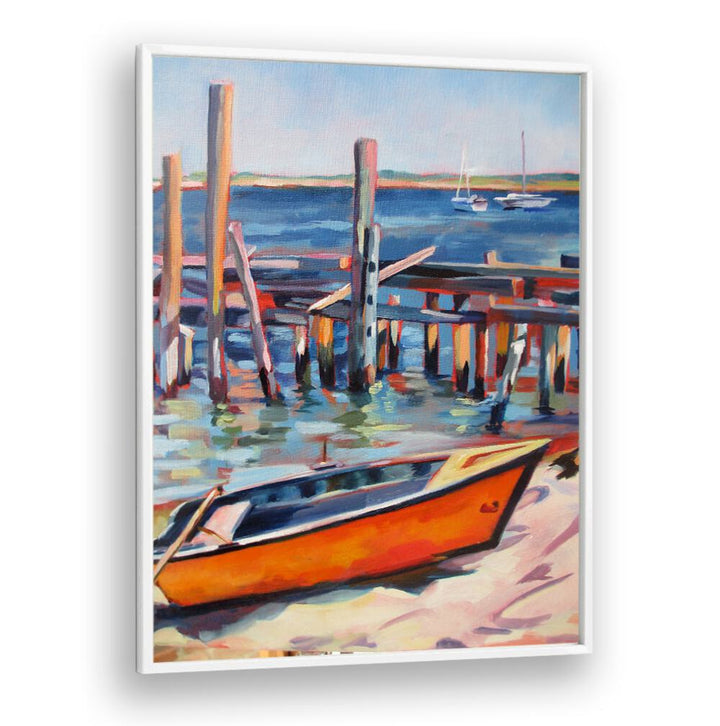 PROVINCE TOWN HARBOR , BEACH PAINTINGS