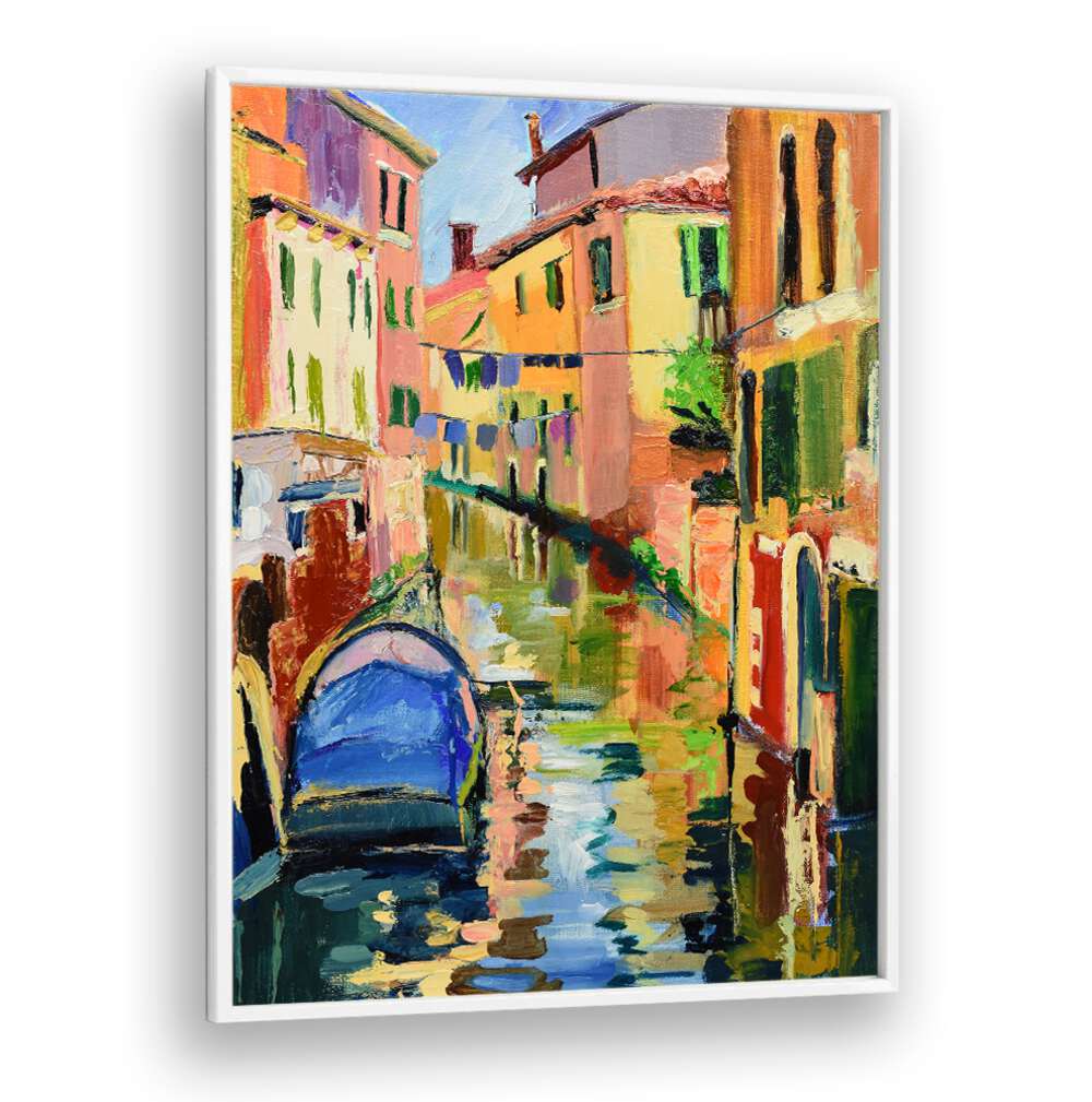 VENETIAN REFLECTIONS , LANDSCAPE PAINTINGS