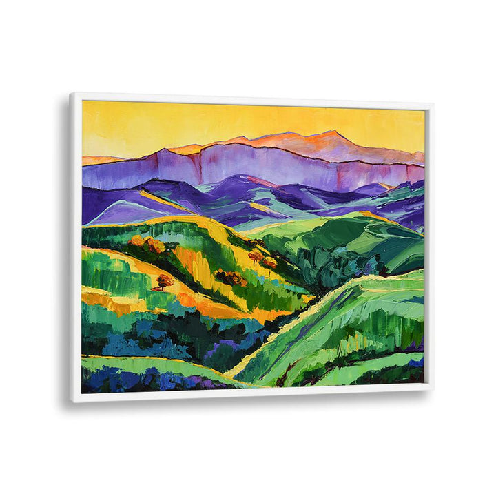 GREEN VALLEY , LANDSCAPE PAINTINGS
