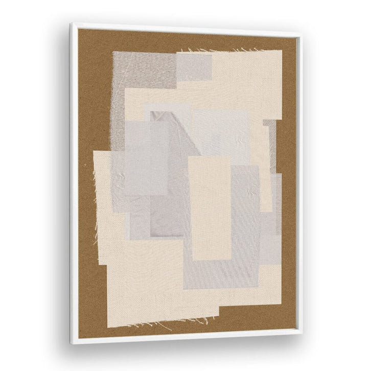 Stylish FABRIC PATTERN COLLAGE NO.VI, ABSTRACT PAINTINGS, perfect for enhancing your living space with modern aesthetics.