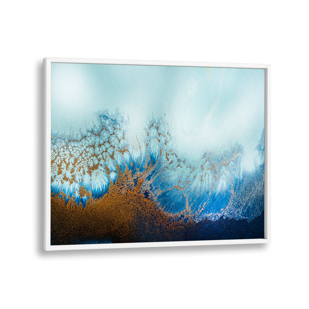 Stunning COASTAL LUXE - SUNRISE, ABSTRACT PAINTINGS showcasing vibrant hues of a serene coastal sunrise.