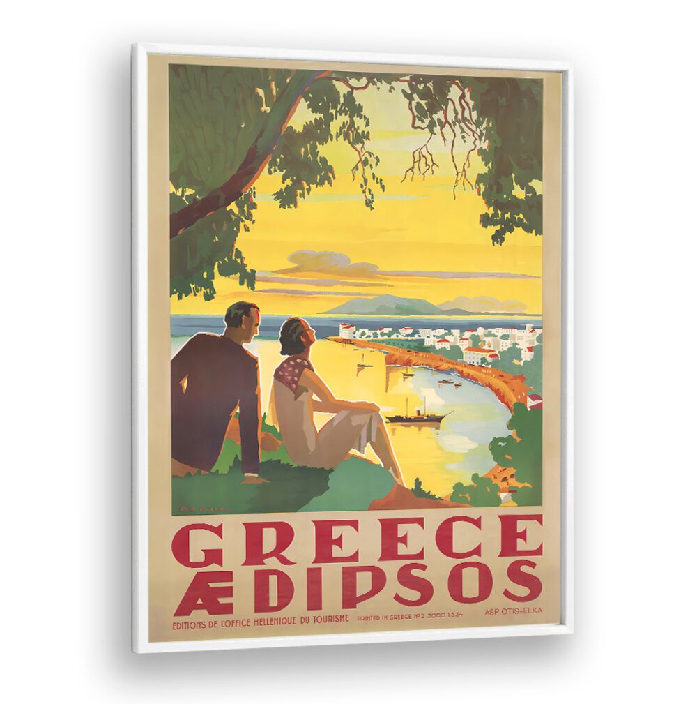 GREECE , VINTAGE PAINTINGS