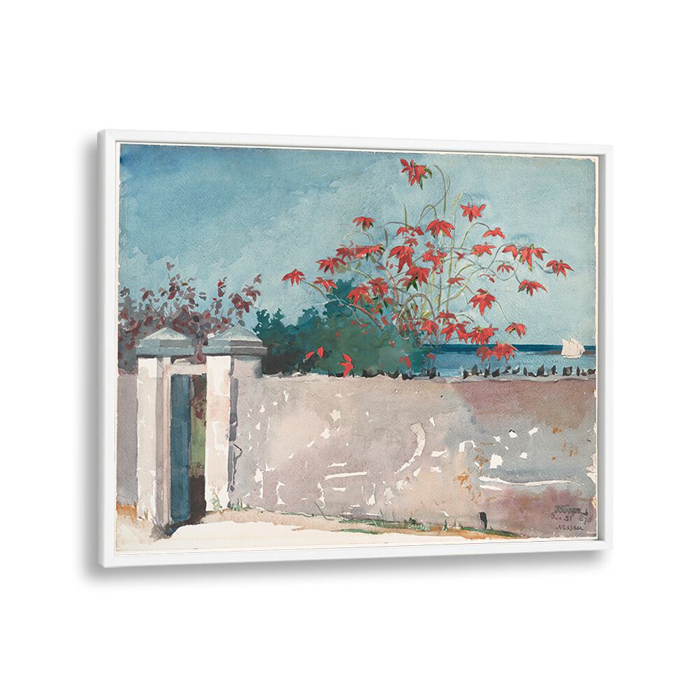 A WALL, NASSAU , VINTAGE PAINTINGS