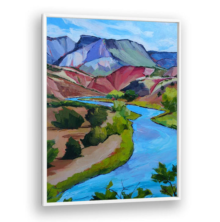 NEW MEXICO RIVER , LANDSCAPE PAINTINGS