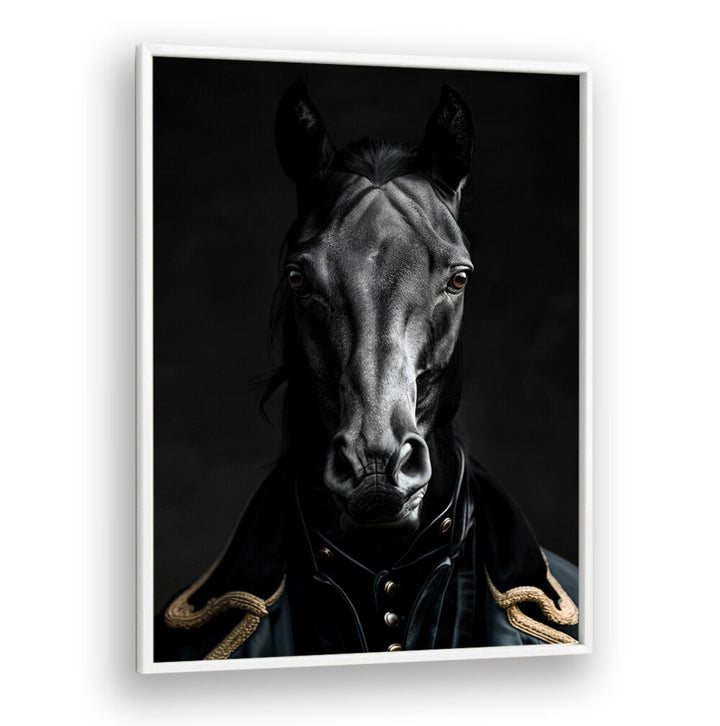 WILD SUITS - BLACK HORSE , ANIMAL PAINTINGS