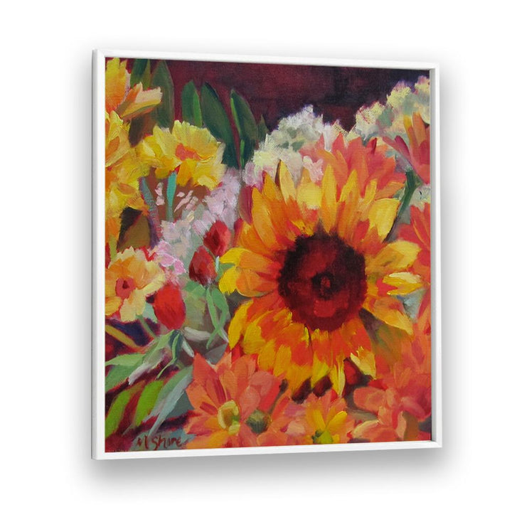 EMILY FLOWERS , FLORAL FLOWER PAINTINGS