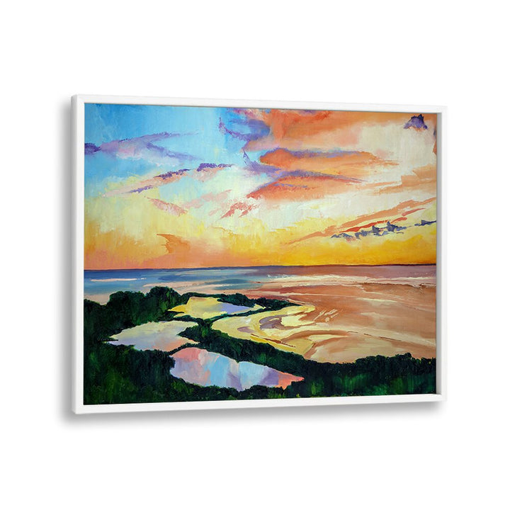 CAPE COD SUNSET , BEACH PAINTINGS