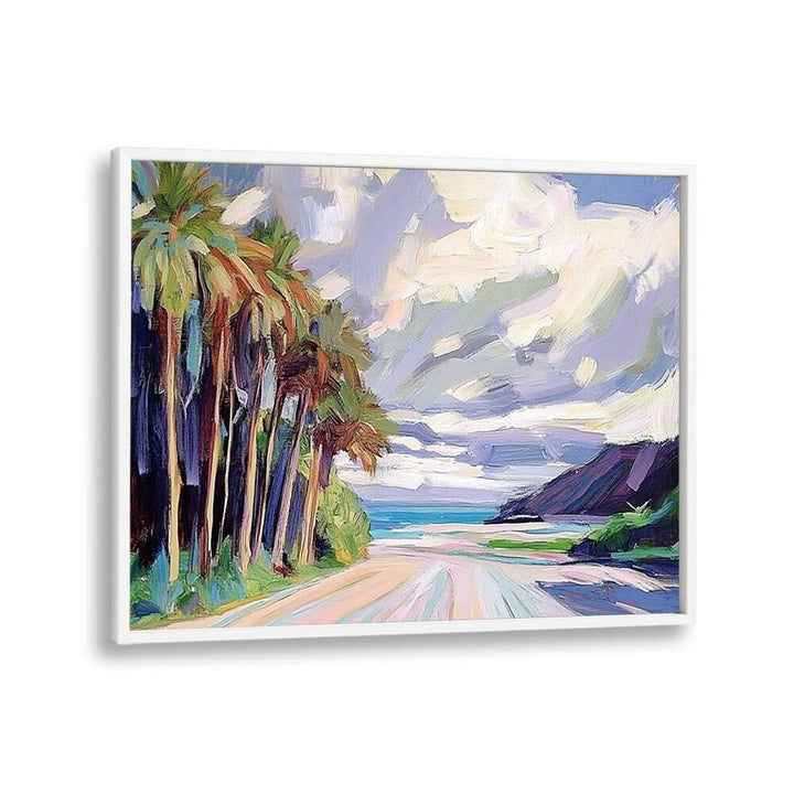 Stunning artwork of the ROAD TO THE BEACH, perfect for inspiring your next seaside adventure.