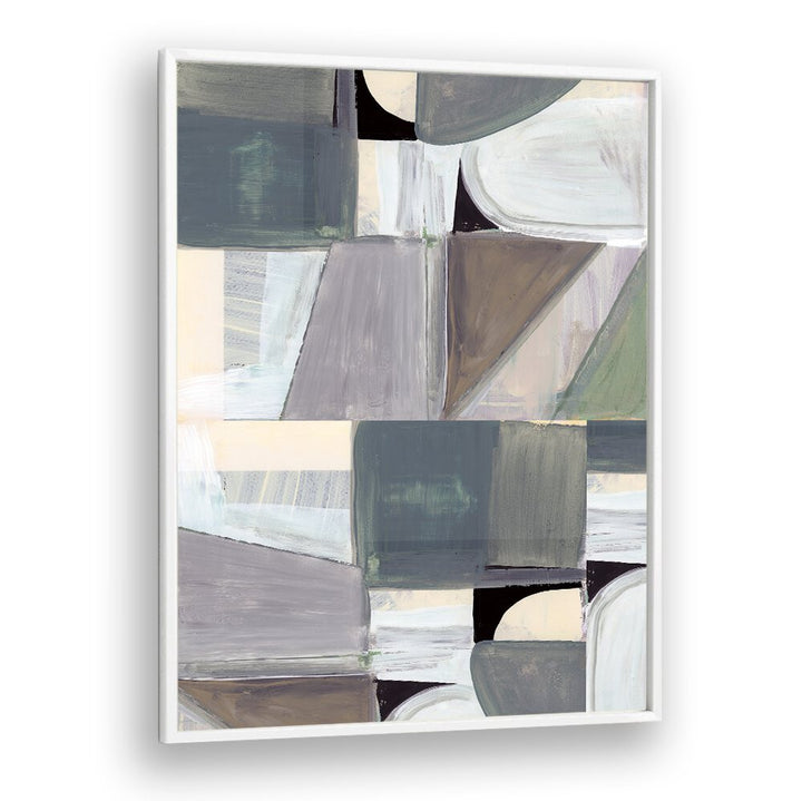 Stunning ABSTRACT DESATURATE I, GEOMETRIC ART PRINTS featuring modern designs in muted tones for elegant decor.