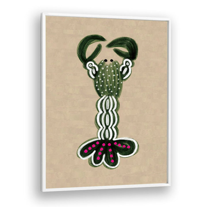 Colorful Green Lobster Kitchen Posters add charm and personality to your culinary space, perfect for seafood lovers.