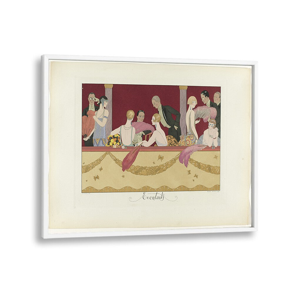 JOIE DE VIVRE LE BONHEUR DU JOUR OU LES GRACES À LA MODE (1924) , VINTAGE PAINTINGS