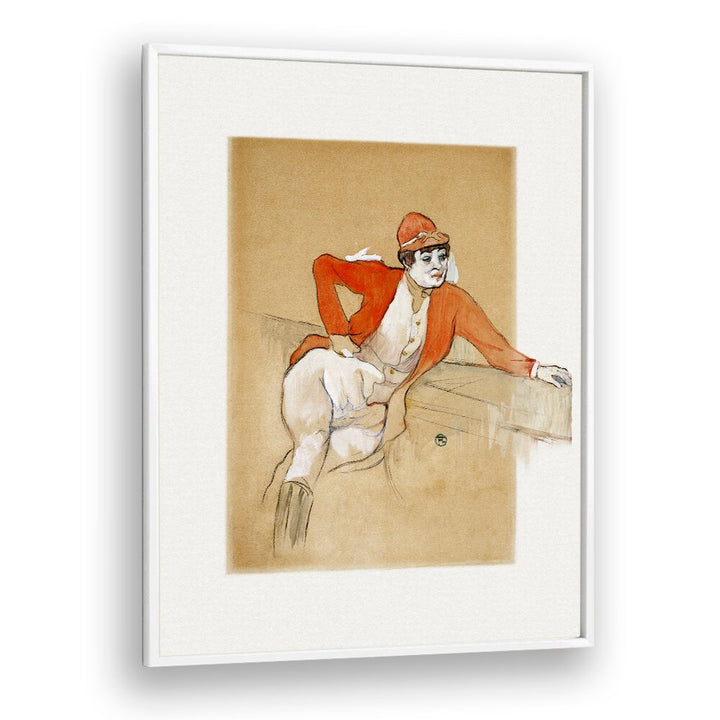 LA MACARONA IN THE COSTUME OF A JOCKEY (1893)  , VINTAGE PAINTINGS