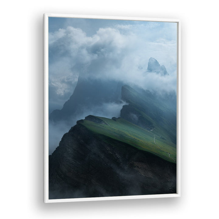 MOUNTAINS IN CLOUDS BY SIMOON , LANDSCAPE PHOTO PRINTS